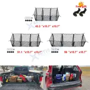 Auto Detachable 3 Pocket Mesh Trunk Cargo Net Storage Organizer Universal Fit (for: Ford)