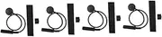 Hoement 4 Sets Professional Guitar Pickup for Acoustic Easy Install Accessory for Ukulele Banjo