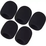 5 Pack MIC Microphone Wind Sock & Pop Filters for shure sm58 Beta58A 565SD Black