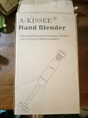 Stainless Steel **Immersion Blender Hand Mixer, Kitchen, Baking, Soups, Puree