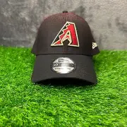 Arizona Diamondbacks New Era Hat Cap Mens Medium Large Fitted Red Black NEW