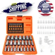 Screw Extractor Set Chrome Molybdenum Alloy Steel Heavy Duty Bolt Remover