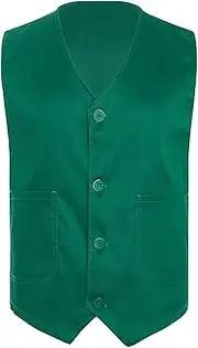 [FEESHOW] Kids Boys Suit Vest Sleeveless Voluntary Vest Tuxedo Vest Festive Tops V Neck Waistcoat Dance Jacket Carnival Cosplay