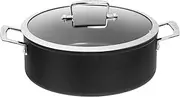 Pyrolux Ignite Casserole with Lid, 28 cm/5.9 Litre Black