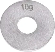 uxcell Slotted Calibration Weight 10g M1 Precision 2Cr13 Steel for Digital Balance Scales