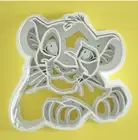 Lion King Simba Cookie Cutter Biscuit Fondant Baking Cake Embosser Set
