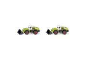 2x Siku 1524 Claas Torion 1914 Wheel Loader Construction Vehicle Kids Toy 3y+
