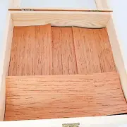 Woho Spanish Cedar Sheets for Humidor, Spanish Cedar Wood Veneer Lumber Strip Ch