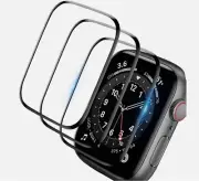 FERILINSO APPLE WATCH 7 TEMPERED GLASS SCREEN PROTECTORS 6 PACK
