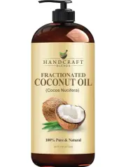 Handcraft Fractionated Coconut Oil - 100% Pure & Natural Carrier Oil - Essential