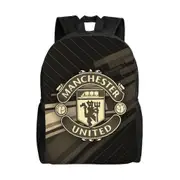 Manchester United Backpack Teenager School Bag Canvas Notebook Backpack Bag Unisex-hk2418