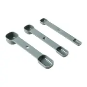 Gourmet Kitchen Modern Nesting Measuring Spoon Set Olive 17.5x3.3x3cm