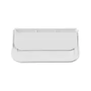 White Hanging Bathroom Wall Floating Rack Phone Holder Shelf for Wall Decoration