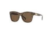 Womens Michael Kors Sunglasses Mk2193u Empire Square 4 Brown Cheetah Sunnies