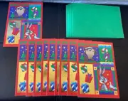Vintage 10 Looney Tunes Taz Bugs Bunny Christmas Cards w/Envelopes 1998 Cleo