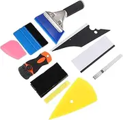 Generic 10 Pcs Car Vinyl Wrap Tools Window Film Tinting Application Kit Efficient Installation Tools for Smooth Window Sticker Application