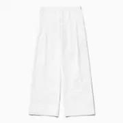 [1989 STUDIO] White Striped Boxy Pants 38 IT White