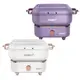 DANBY丹比 迷巧鍋-1.2L雙鍋流可收納煎煮兩用電火鍋(附收納袋) DB-10SHP 玫瑰紫