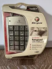 Targus Numeric Keypad w/ 2 USB ports 19 Full Size Keys - Windows PC - Brand New.
