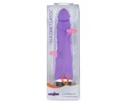 Seven Creations Silicone Classic Vibrator - Purple