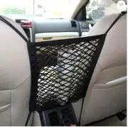 Universal Car Seat Elastic Mesh Cargo Net Storage Black Tidy Car Organiser