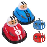 1 Set Speed Bumper Cars Toy Mini Remote Controlled Ejectors Vehicles with Remote Controller