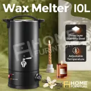 DIY Candle Making Wax Melter Soy Bees Soap Candle Maker Melting Pot Furnace 10L