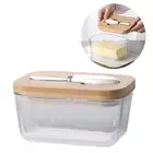 with Butter Cutter Sealed Butter Container Fresh Cheese Tray Tableware