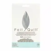 We R Memory Keepers Foil Quill Sheets, Silver Swan