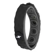(Black)Electrostatic Removal Bracelet Cordless Negative Ions Silicone