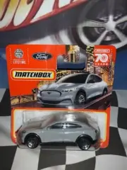 Matchbox 2023 1-100: MBX Metro 044/100 '21 Ford Mustang Mach-E GRAY Short Card