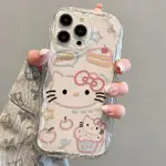 XIAOMI HELLO KITTY 全覆蓋軟殼適用於小米 REDMI 9 9PRIME 9A 9I 9CNFC 9AC