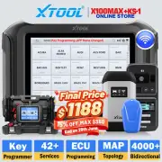 XTOOL X100MAX KS-1 Car Key Programming Tool OBD2 Diagnostic Scanner E.CU Program