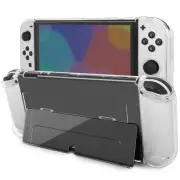 Transparent Case Compatible with Nintendo Switch OLED, Dockable Clear Protect...