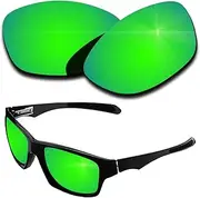 [PazzerBy] Polarized Replacement Lenses for Oakley Jupiter - Green Mirrored Coating, Green Mirrored Coating, 0