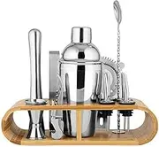 12Pcs Cocktail Shaker Set Mixer Martini Strainer Bartender Kit Spirits Maker