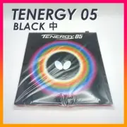 Butterfly TENERGY 05 Black Medium (1.7) Table Tennis Rubber From Japan