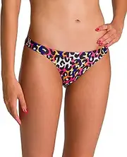 [arena] Women's Cheetah Heat Tie Back MaxLife Bikini Swimsuit, Freak