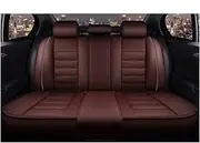 Car Seat Cover Set for Lexus ES350 NX GS350 CT200h ES300h GS450h IS250 LS460 LS All Models Leather Car Seat Cover Auto Seat Cover(Rear seat Cover D)