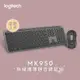 【Logitech 羅技】MK950 無線鍵盤滑鼠組 石墨黑