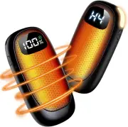 Rechargeable Hand Warmers 14000Mah - 2 Pack Portable Dual-Side Heating