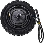 Brilluxa Wheel Hub Motor, 11in Electric Brake Motor Kit Compatible with 36V to 72V Off Road Vehicle Scooter, Vacuum Tire Drive Motor Assembly