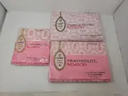 Cannon Royal Family PINK Cameo Rose Flat Fitted Sheet Set 54x76 New And Pillow