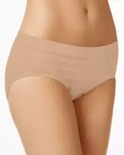 Jockey L23710 Women's Light Nude Matte Shine Hipster Panty Size 5/S