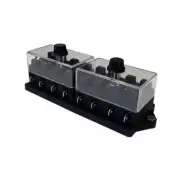 12V 24V VOLT 8 WAY HEAVY DUTY STANDARD BLADE FUSE BOX HOLDER KIT CAR VAN MINI