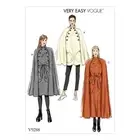NEW Vogue V9288 Misses Cape with High Collar Pattern By Spotlight