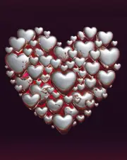 ART POSTER Heart to Heart Trevor Scobie