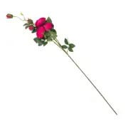 ARTIFICIAL PINK GARDEN ROSE STEM 96CM - Assorted Colours | Floral Supplies