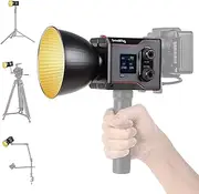 SmallRig RC 60B COB Video Light (Lite Edition) with Built-in 3400mAh Battery & Type-C PD Fast Charging, Bicolor LED Video Light for Shooting, Continuous Output Light with 9 Light Effects - 4518