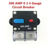 300 AMP 0 2 4 Gauge Car Audio Inline Power Circuit Breaker 12V System Premium (for: Fiat)